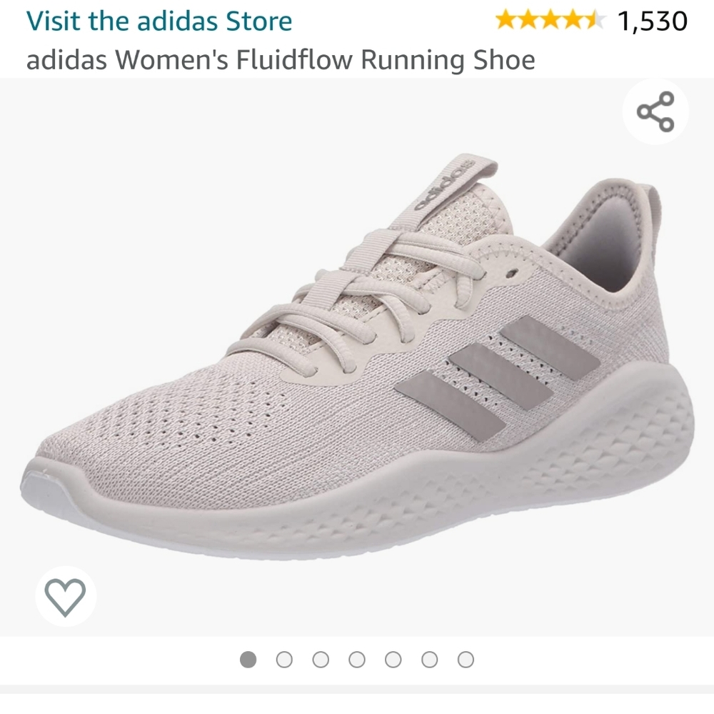 Adidas fluidflow running shoe